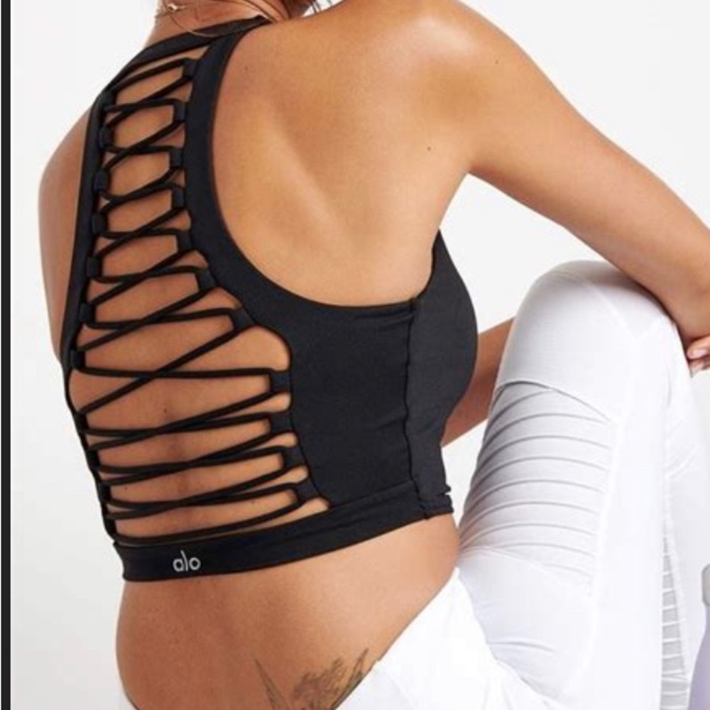 Alo Movement high neck bra
